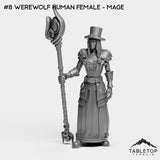 #8 Werewolf Human Female - Mage