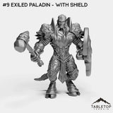 #9 Exiled Paladin - With Shield