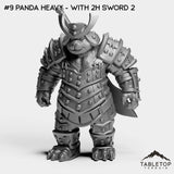 #9 Panda Heavy - With 2H Sword 2