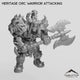 Heritage Orc Warrior Attacking