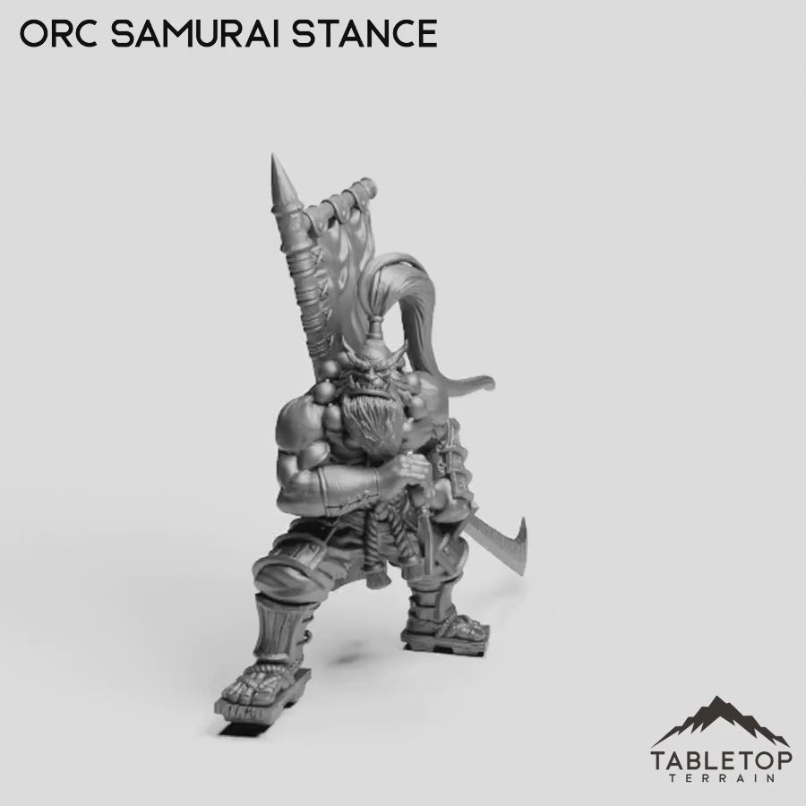 Orc Samurai Stance