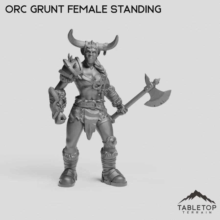 Orc Grunt Female Standing