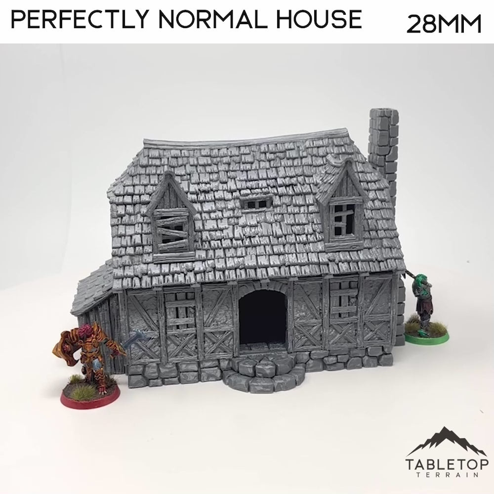 Casa perfectamente normal - Edificio de fantasía