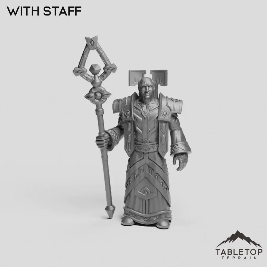 With Staff