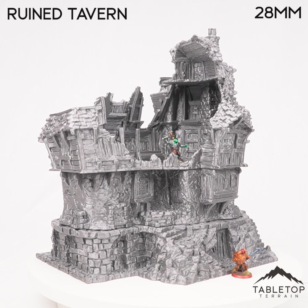 Ruinierte Taverne - Hagglethorn Hollow - Fantasy-Ruinen