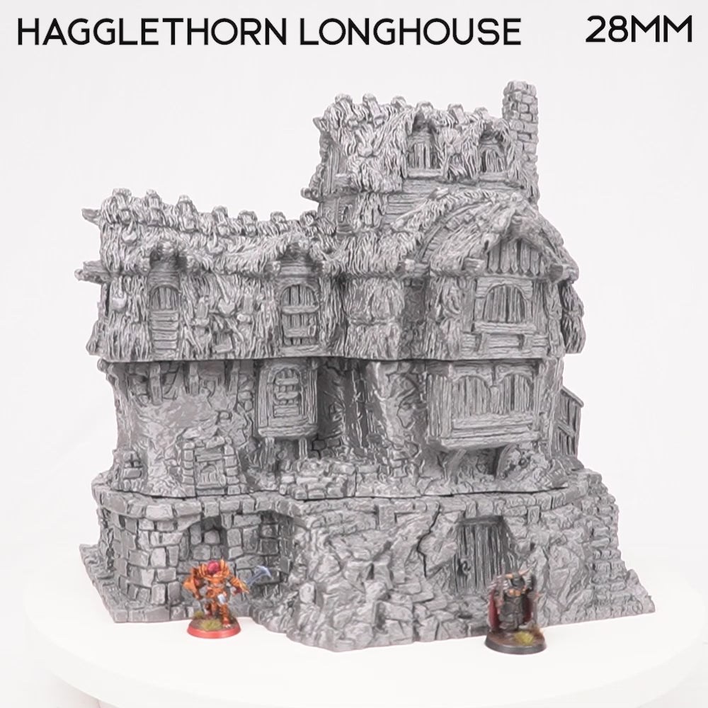 Hagglethorn Longhouse - Hagglethorn Hollow - Fantasy Building