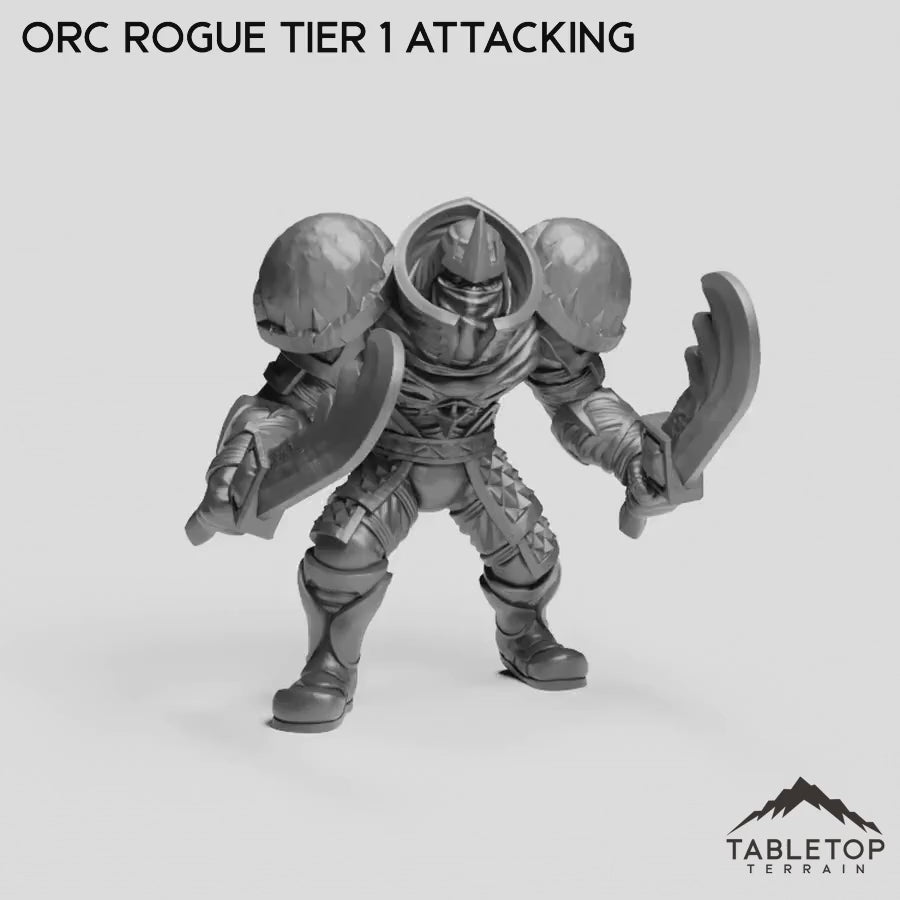 Orc Rogue Tier 1 Attacking