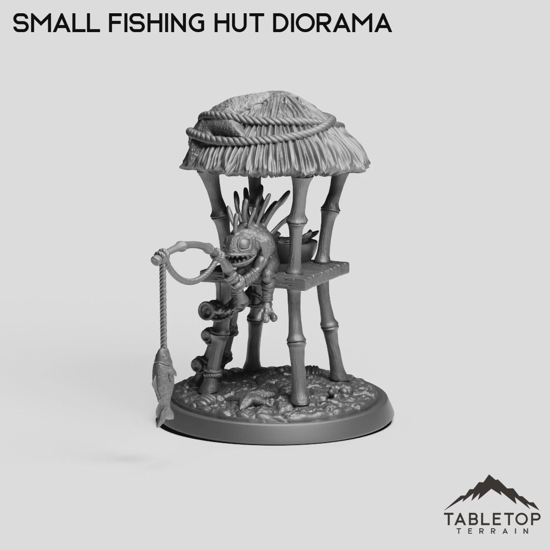 Small Fishing Hut Diorama