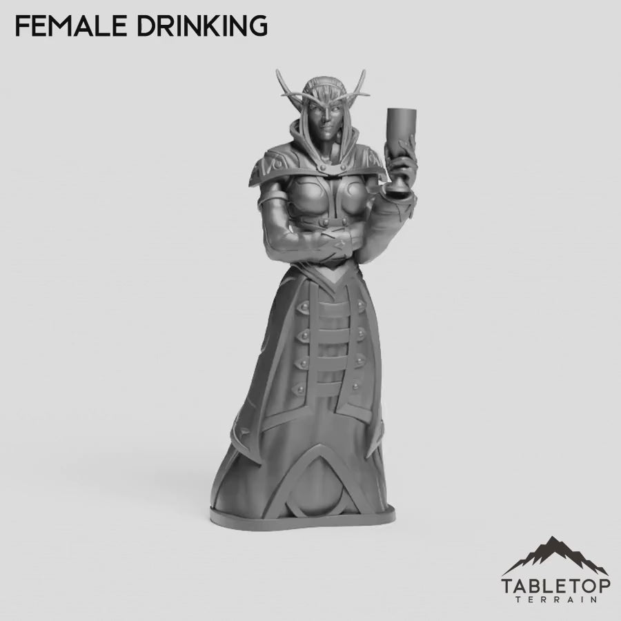 Female Drinking