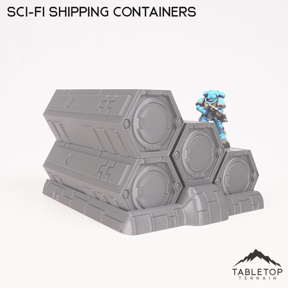 Sci-Fi Shipping Containers