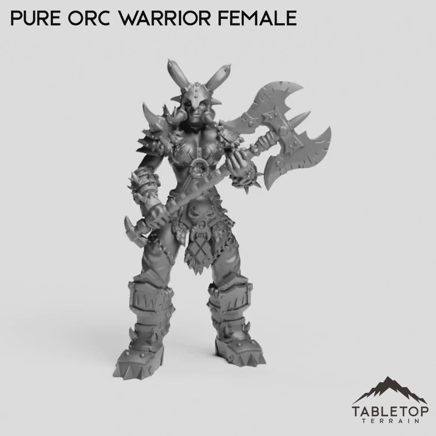 Pure Orc Warrior Female