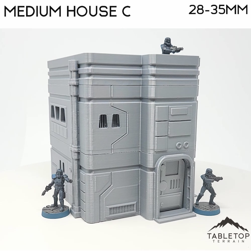 Midrim City Medium House C - Star Wars Legion Building