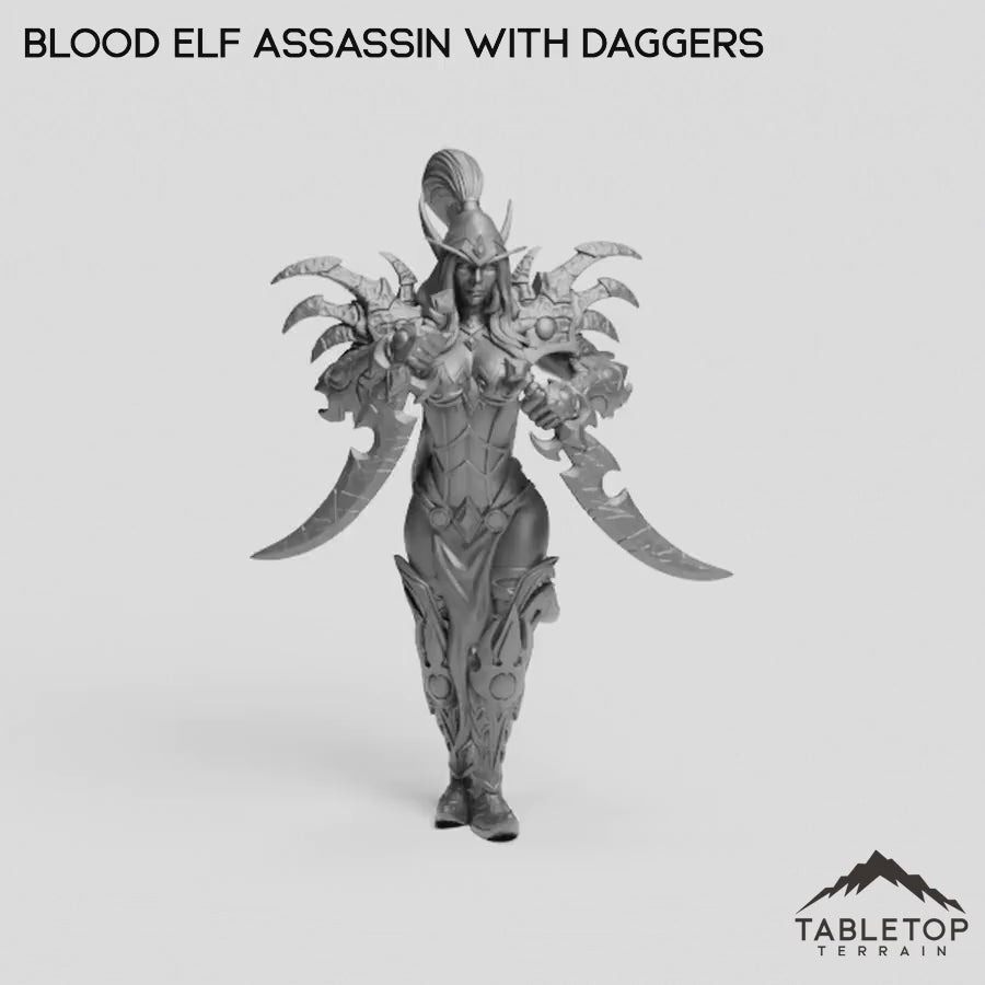 Blood Elf Assassin with Daggers