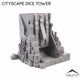 6mm Sci-Fi Cityscape Dice Tower Terrain