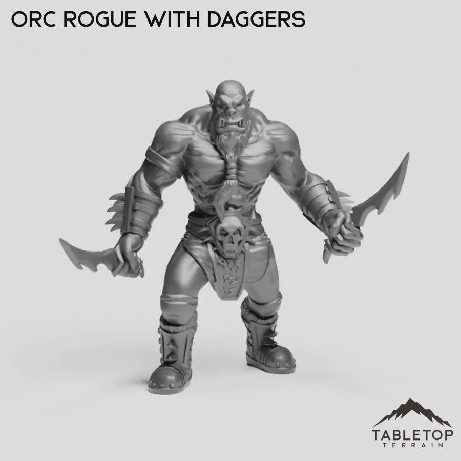 Orc Rogue with Daggers