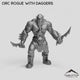 Orc Rogue with Daggers