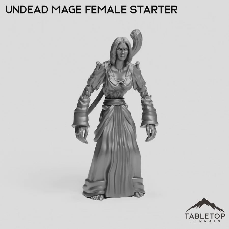 Undead Mage Female Starter