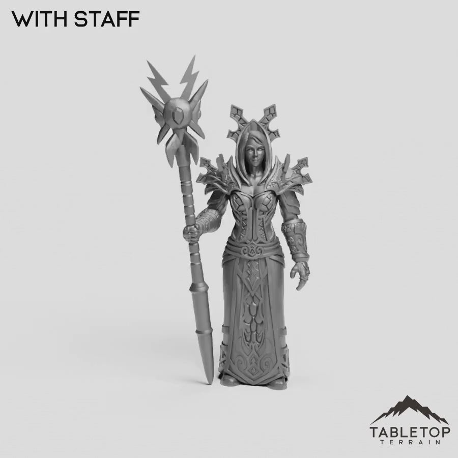 With Staff