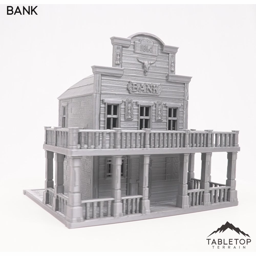 Bank - Wild West Gebäude