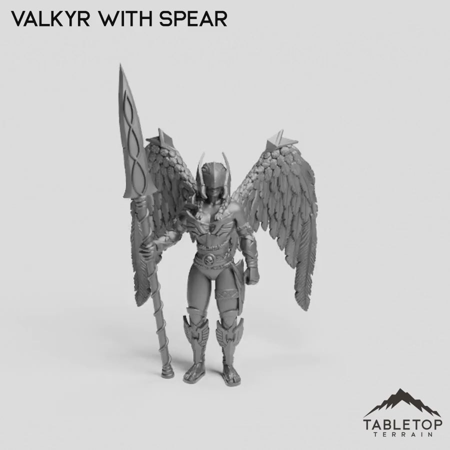 Valkyr with Spear