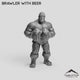 Brawler with Beer