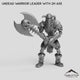 Undead Warrior Leader with 2H Axe