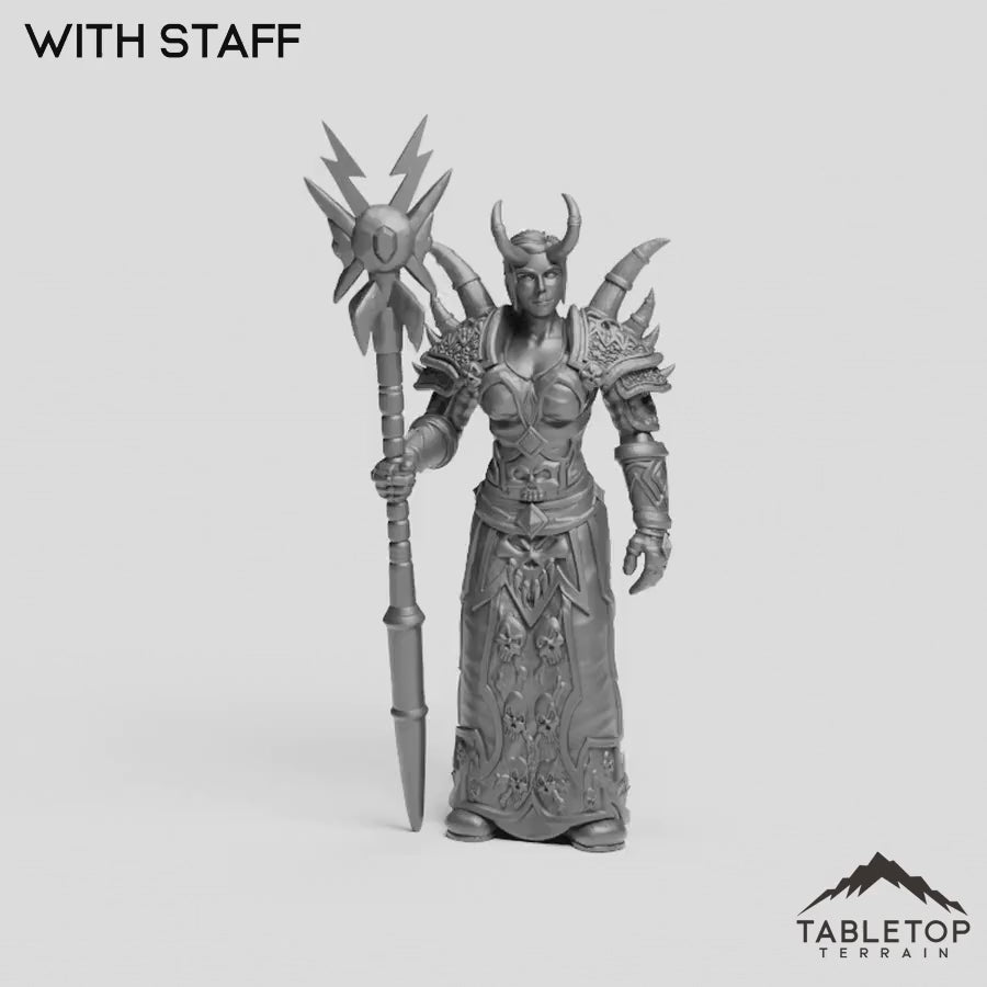 With Staff