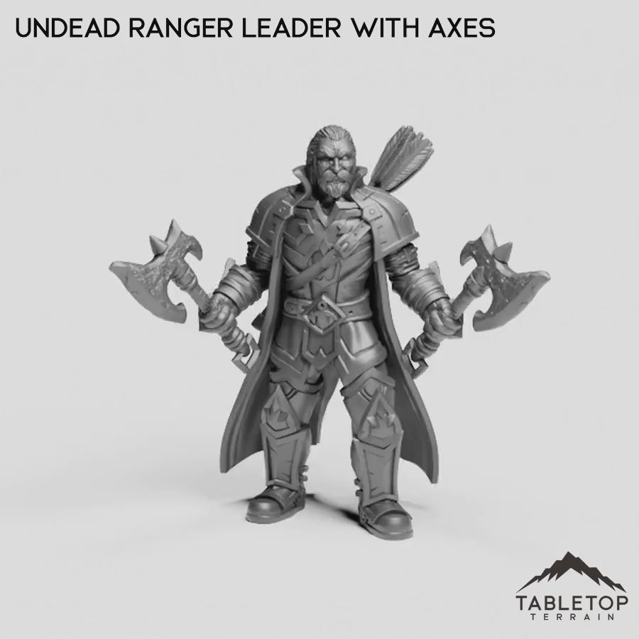 Undead Ranger Leader with Axes