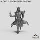 Blood Elf Sorceress Casting
