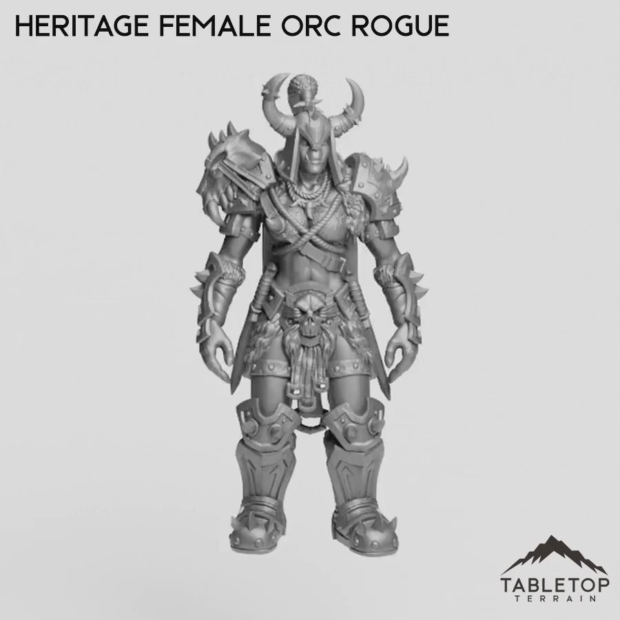 Heritage Female Orc Rogue