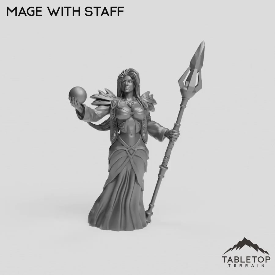 Mage with Staff