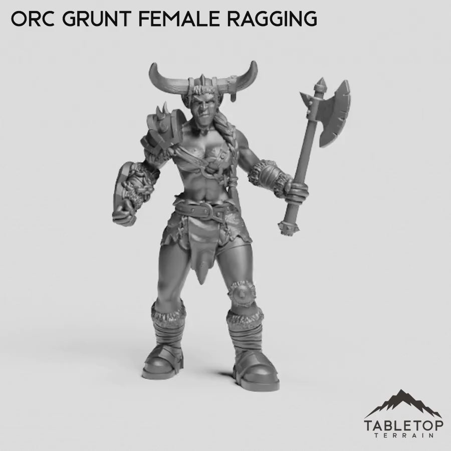 Orc Grunt Female Ragging