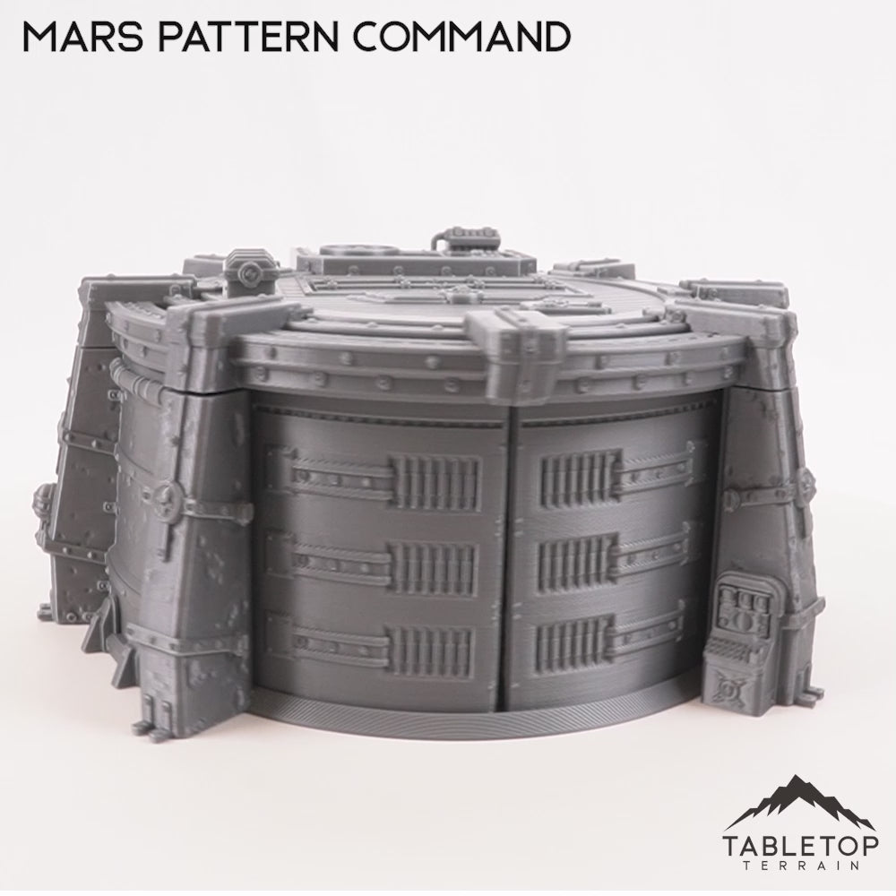 Grimdark Mars Pattern Command Bunker