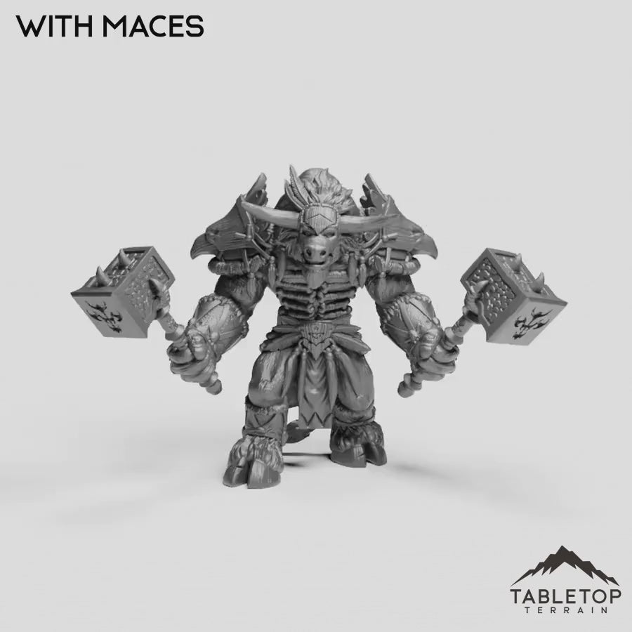 With Maces
