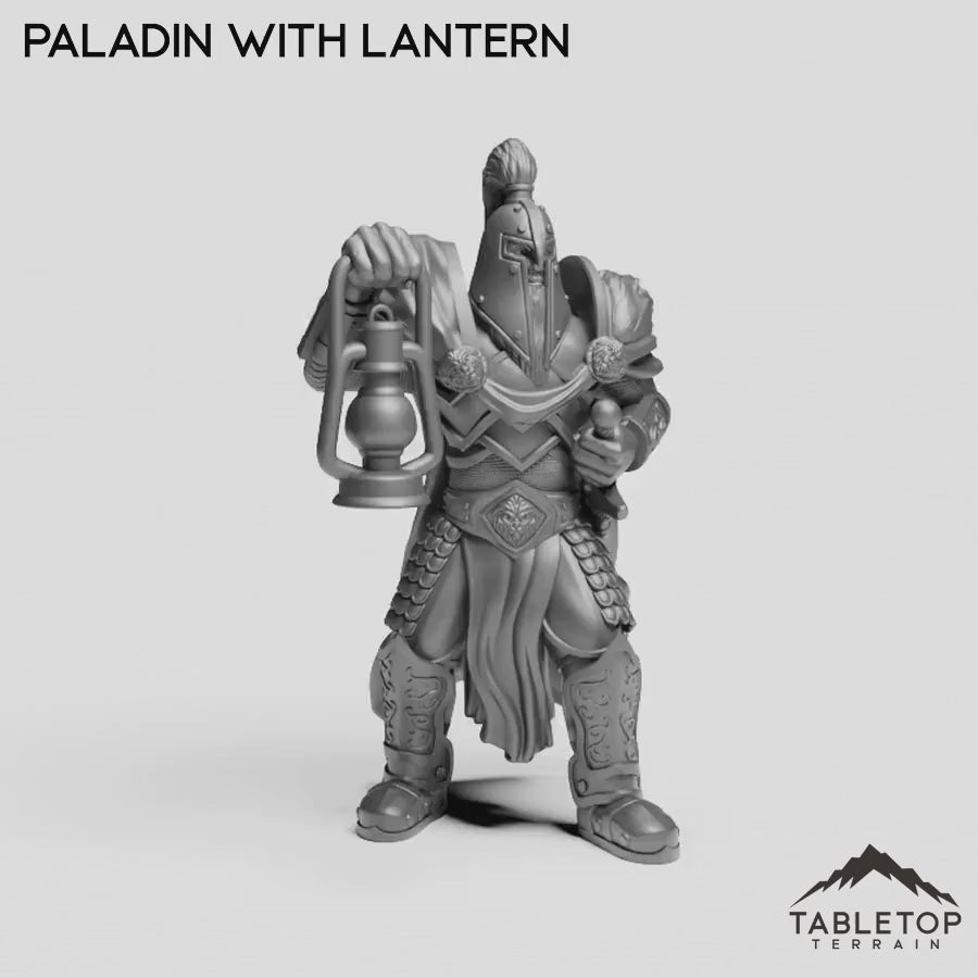 Paladin with Lantern