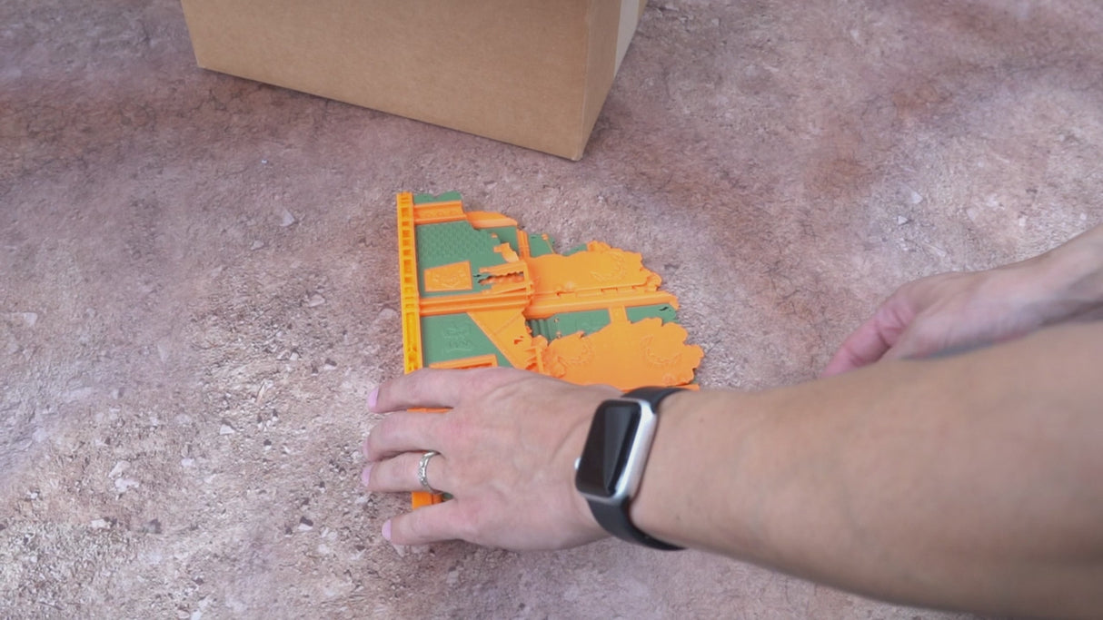 Space Orks Foldable Multicolor 10e Tournament Terrain