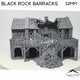 Ruinierte Black Rock Barracks - Country &amp; King - Historische Fantasy-Ruinen