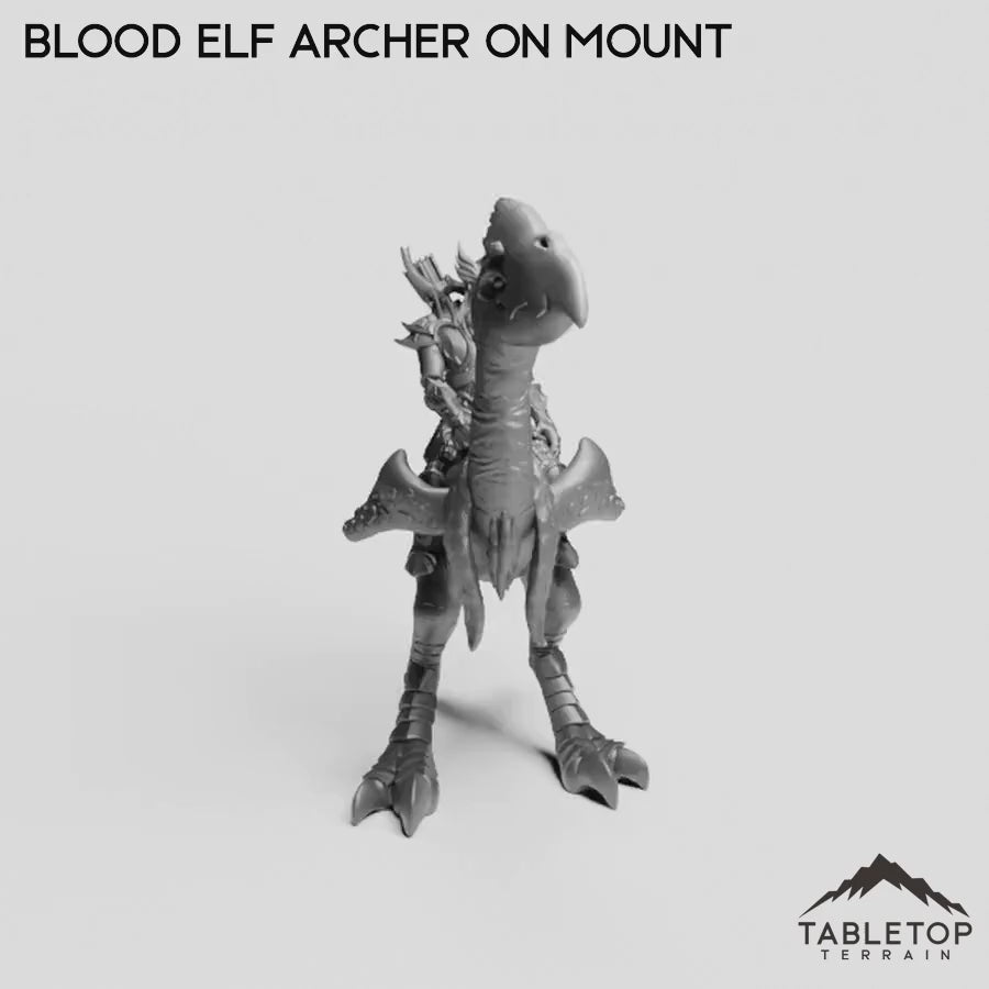 Blood Elf Archer on Mount