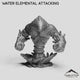 Water Elemental Attacking