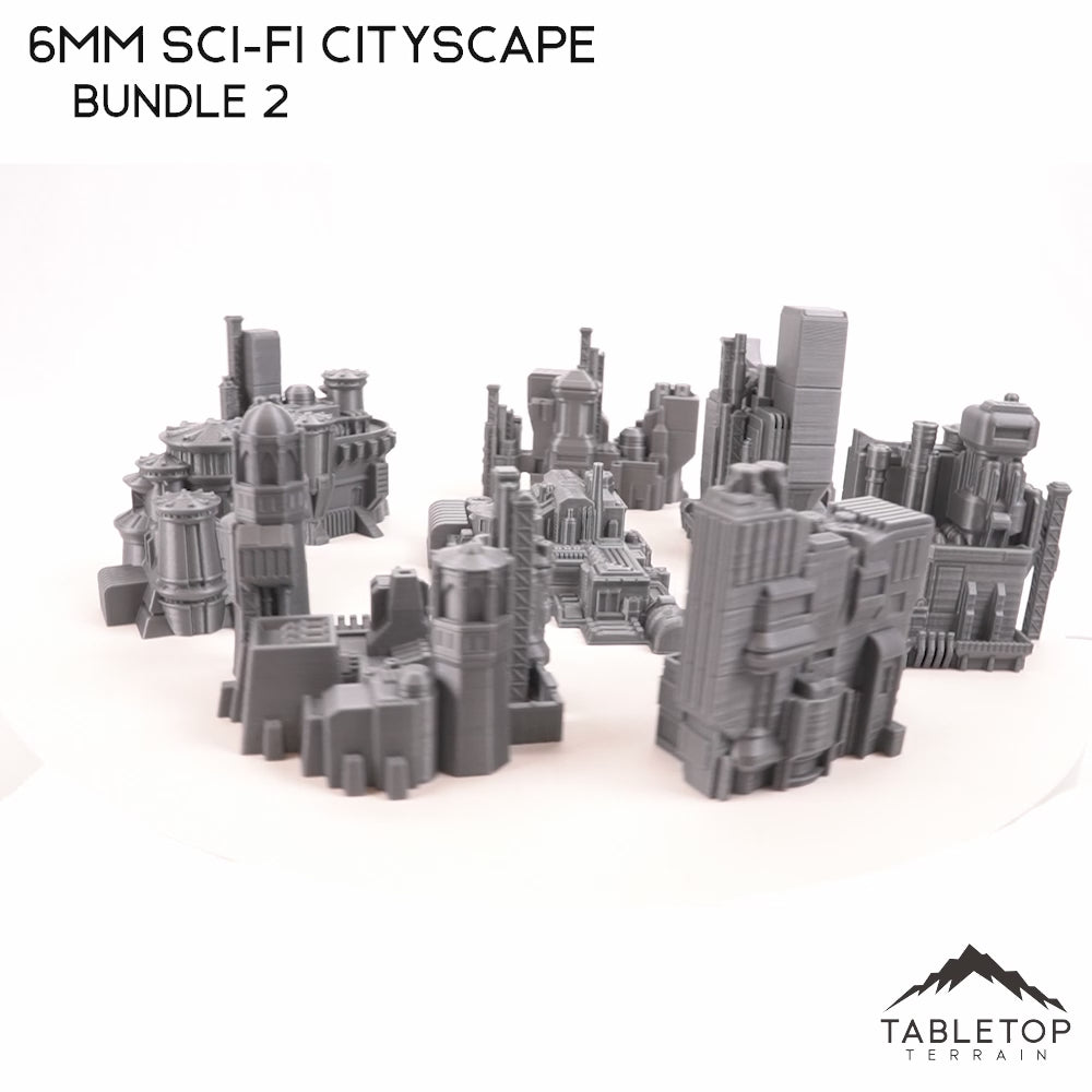 6mm Sci-Fi Cityscape Bundle 2