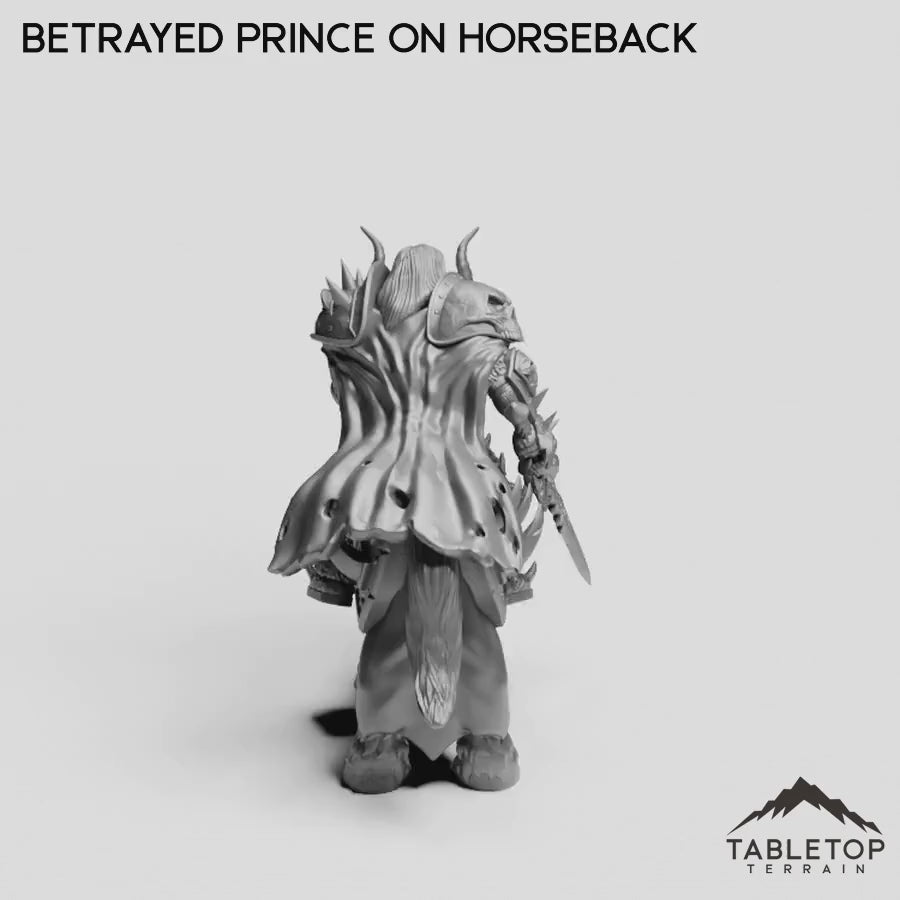 Betrayed Prince on Horseback