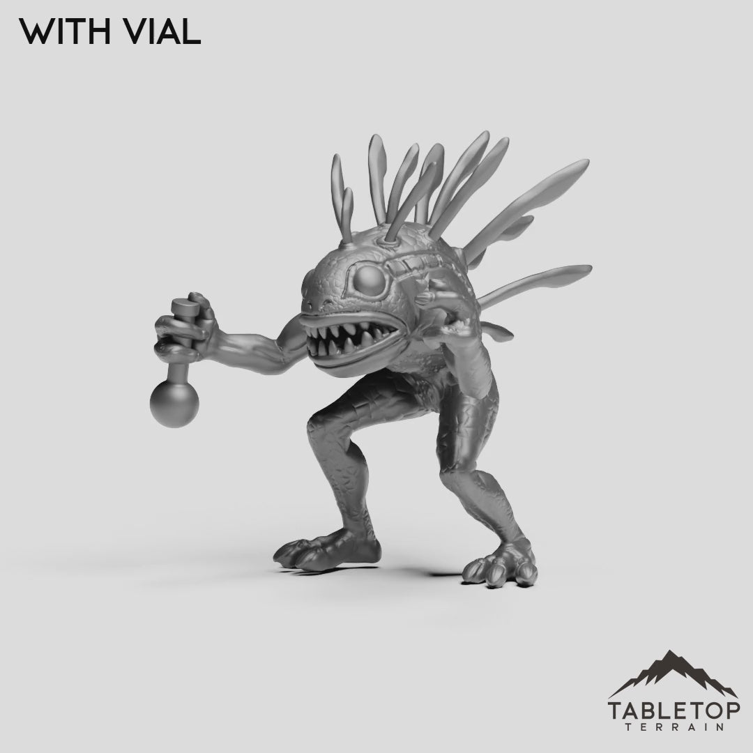 With Vial