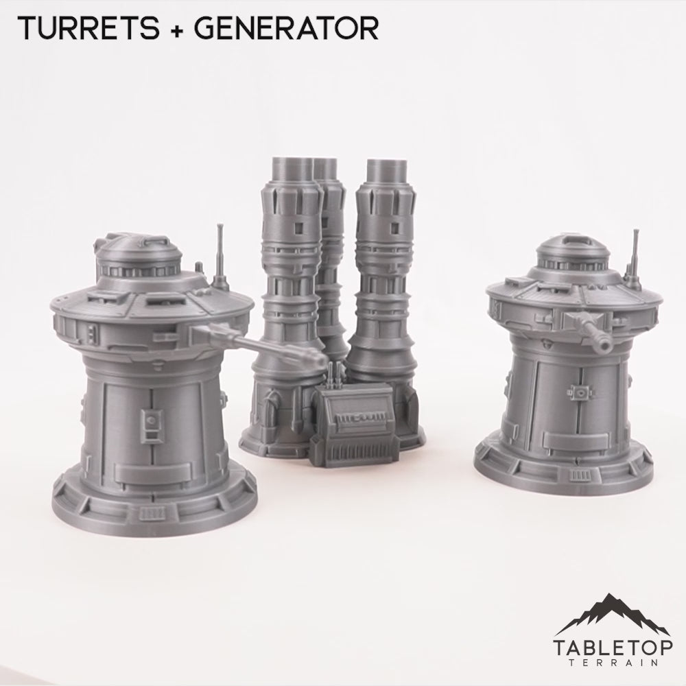 Massa'Dun Turrets + Generator