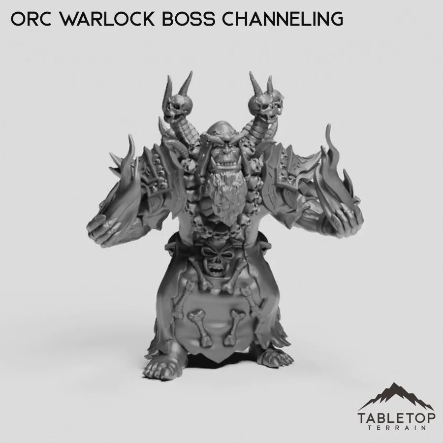 Orc Warlock Boss Channeling
