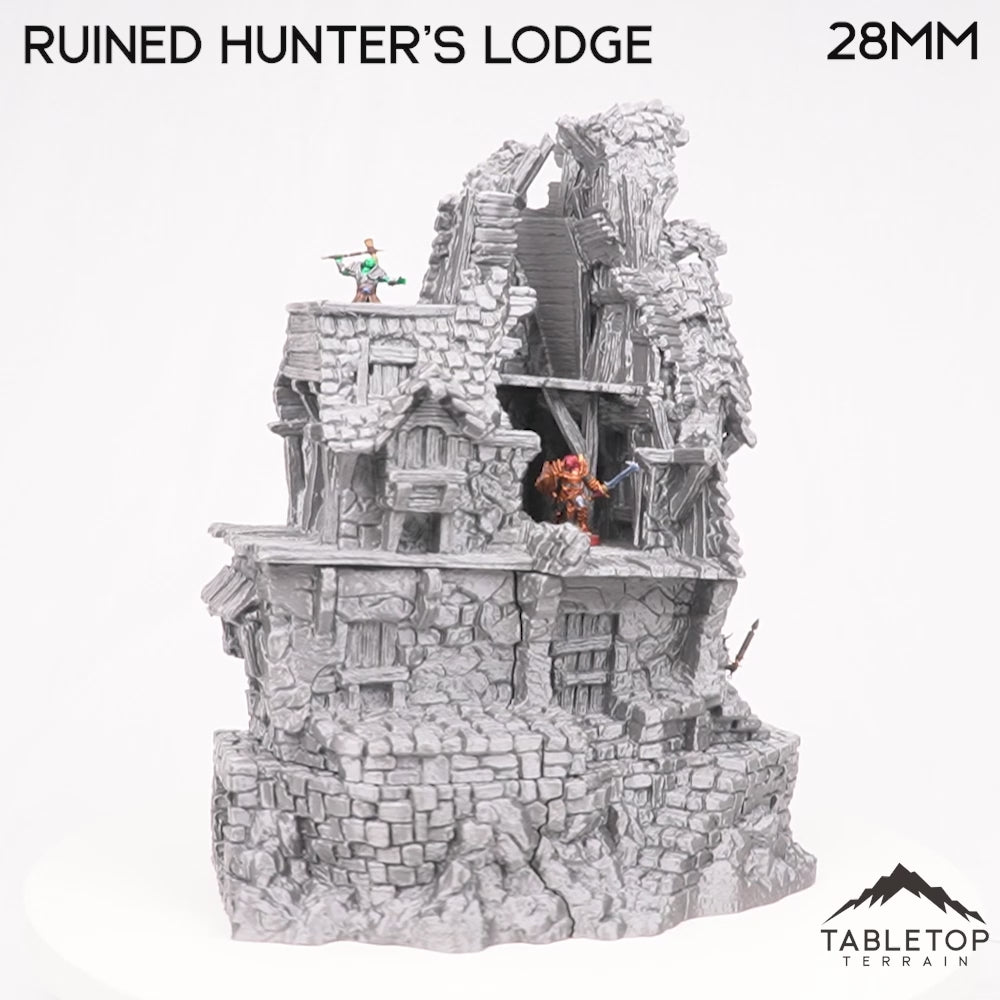 Ruined Hunter's Lodge - Hagglethorn Hollow - Fantasy Ruins