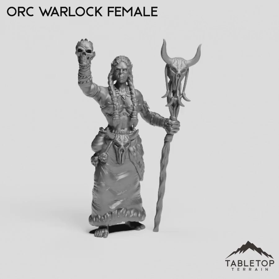 Orc Warlock Female