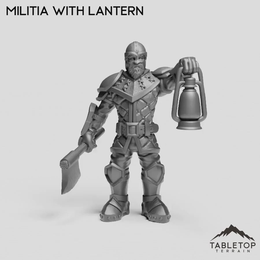 Militia with Lantern