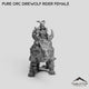 Pure Orc Direwolf Rider Female
