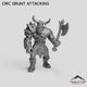 Orc Grunt Attacking