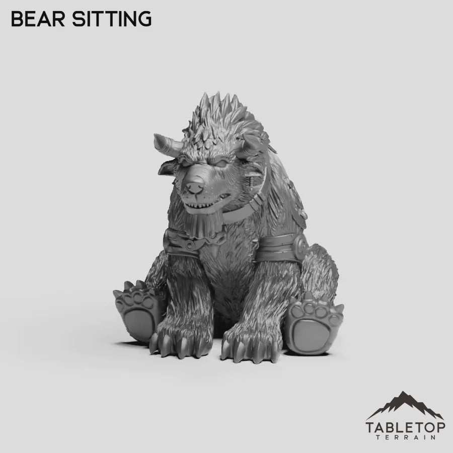 Bear Sitting